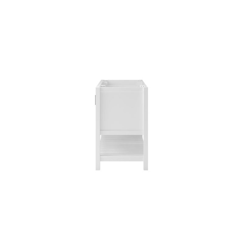 Craft + Main Lawson Series LSWV4822D Vanity Cabinet, 48 in W Cabinet, 21-1/2 in D Cabinet, 34 in H Cabinet, Wood, White White