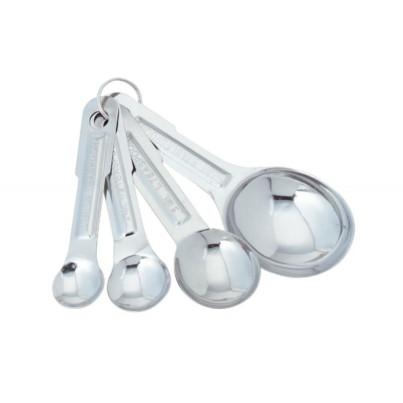 Norpro Measuring Spoon Set Silver