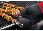 GrillPro Silicone Barbeque Mitt Black/Red