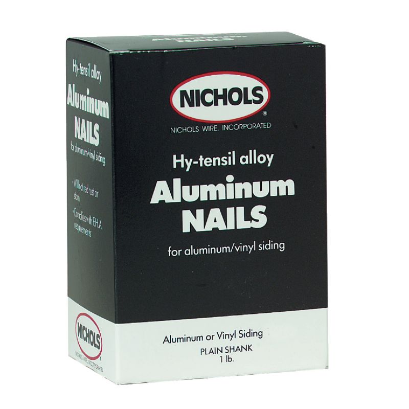 Nichols Wire Aluminum Siding Nail-Plain Shank 1 Lb.