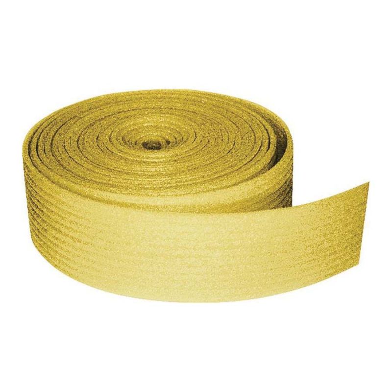 TVM W506 Sill Seal, 3-1/2 in W, 50 ft L Roll, Polyethylene, Yellow Yellow