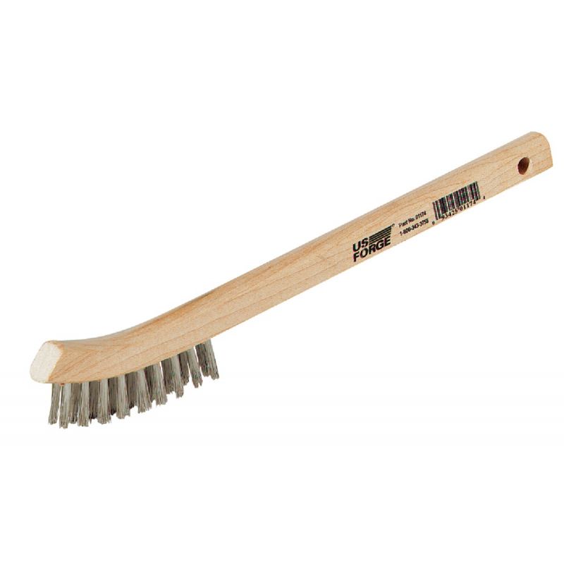 Forney Curved Handle Wire Brush
