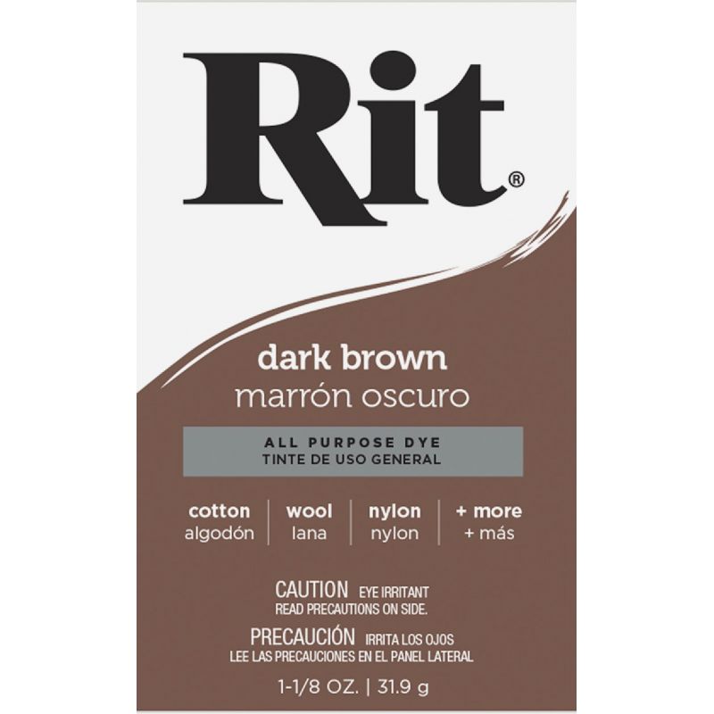 Rit Tint &amp; Powder Dye Dark Brown, 1.125 Oz.