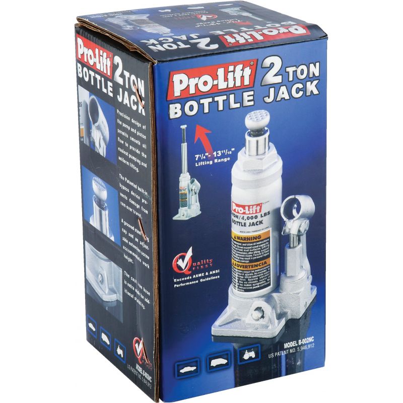 Pro-Lift Hydraulic Bottle Jack 2-Ton