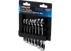 Channellock 7-Piece Metric Stubby Ratcheting Combination Wrench Set