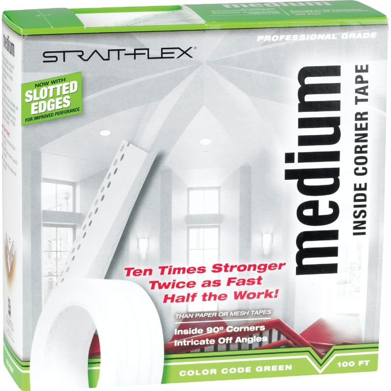 Strait-Flex Medium Corner Drywall Tape White