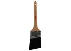 Purdy 144024030 Paint Brush, 3 in W, Angled Cut Brush, China Bristle, Rat Tail Handle Black/Natural