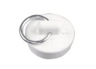 Danco 80224 Drain Stopper, Rubber, White, For: 1-1/8 in Drain, Universal Sink White