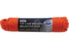 Do it Best Braided Reflective Polypropylene Packaged Rope Orange