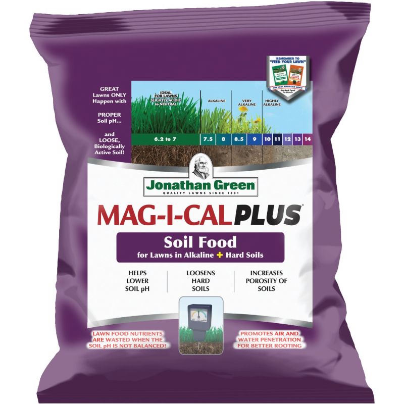 Jonathan Green MAG-I-CAL Plus Lawn Fertilizer For Alkaline Soil 18 Lb.