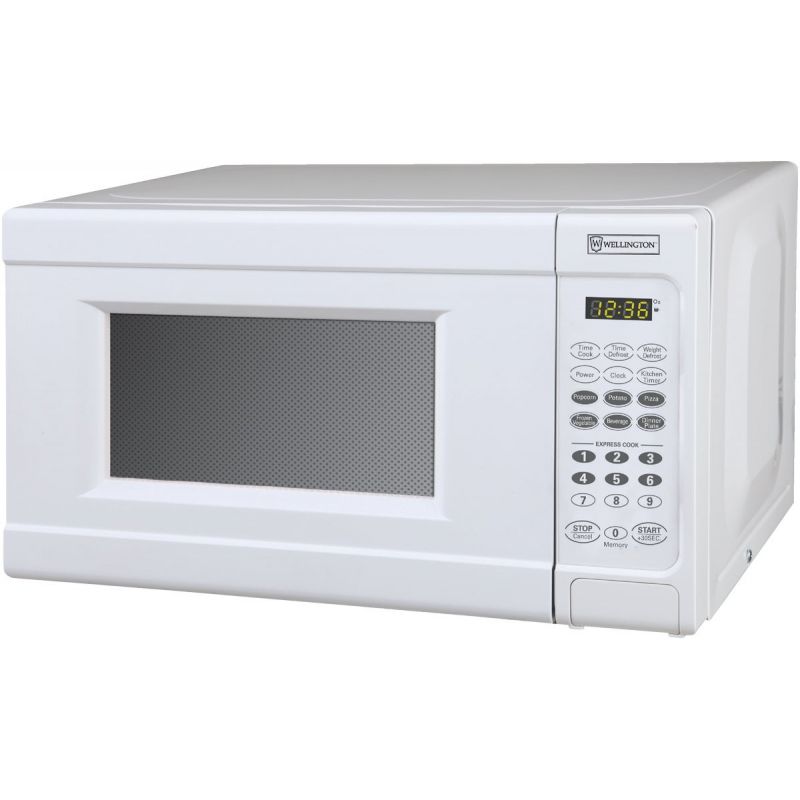 Perfect Aire 0.7 Cu. Ft. Countertop Microwave 0.7 Cu. Ft., White