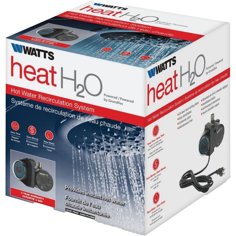Watts Hot Water Pump Recirculating System Blue