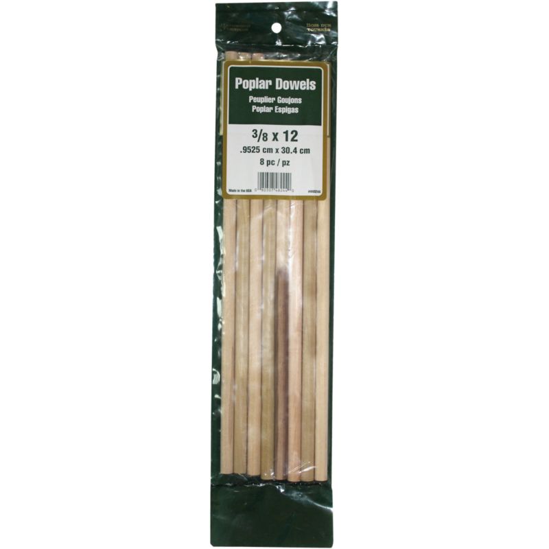 Madison Mill Poplar Dowel Rod (Pack of 5)