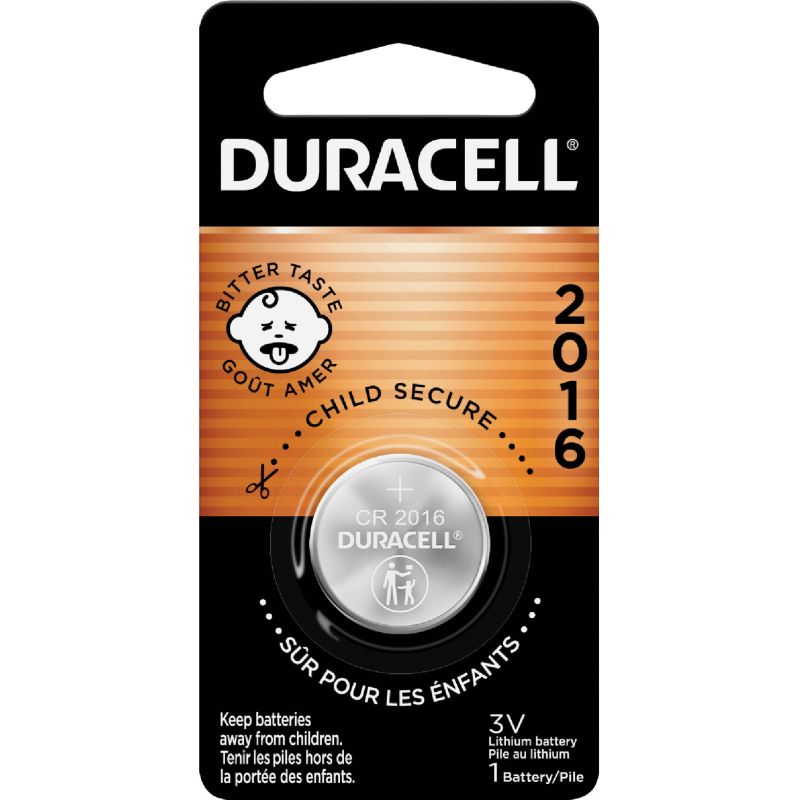 Duracell 2016 Lithium Coin Cell Battery 90 MAh
