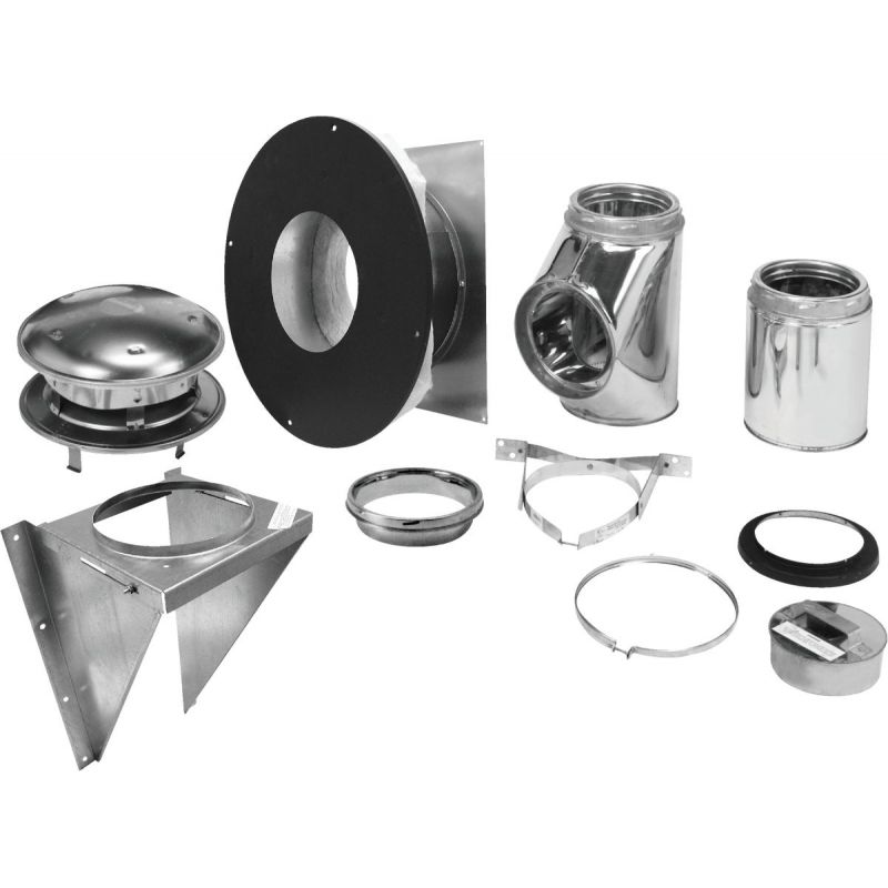 SELKIRK Sure-Temp Thru-The-Wall Chimney Support Kit 6 In.