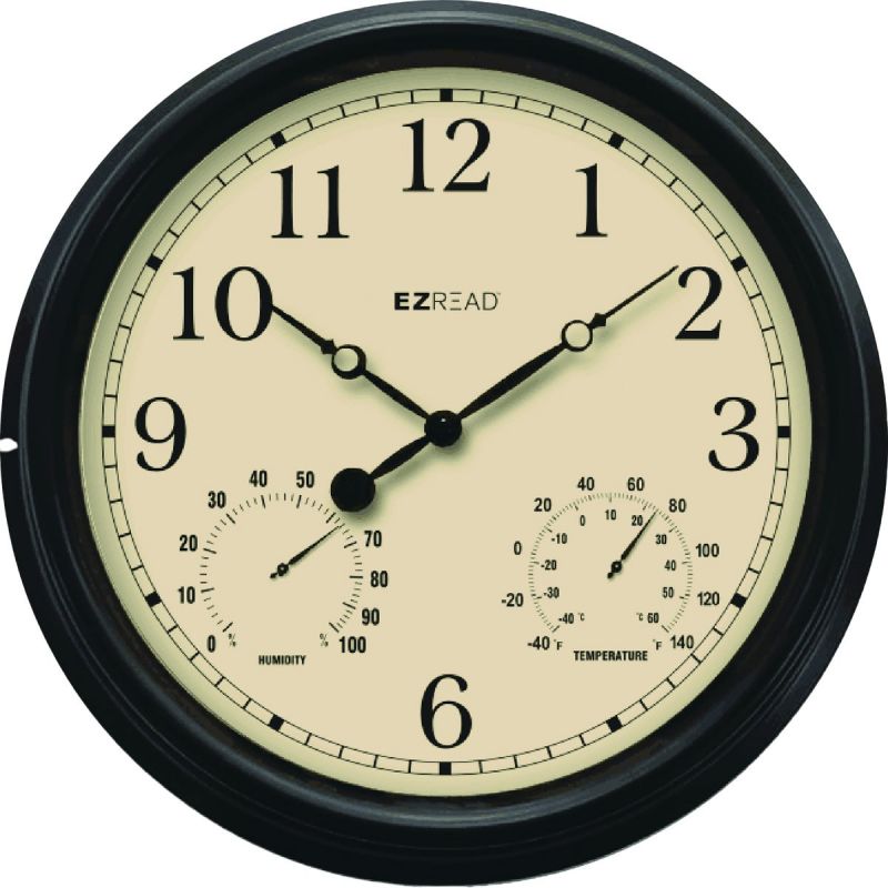 EZRead Clock Thermometer &amp; Hygrometer