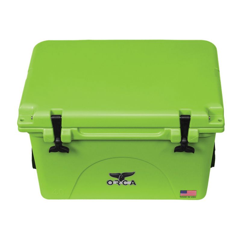 Orca ORCL040 Cooler, 40 qt Cooler, Lime, 10 days Ice Retention Lime