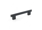 Richelieu BP905192900 Cabinet Pull, 8-13/16 in L Handle, 1-11/32 in Projection, Aluminum/Metal, Matte Contemporary