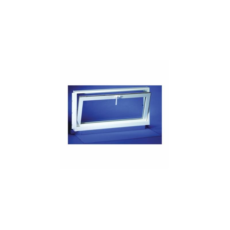 Duo-Corp Aristoclass Series 3215ART Hopper Basement Window, Glass Glass/Screen, Vinyl Frame