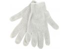Do it Reversible String Knit Glove M, White