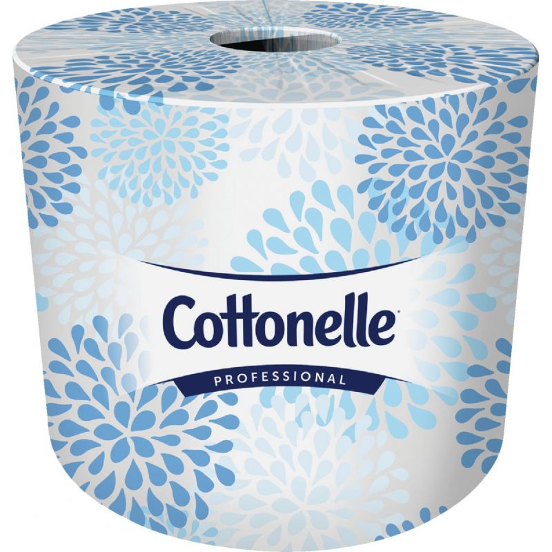 Kleenex Cottonelle Commercial Regular Roll Toilet Paper White