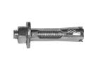 Reliable SA123J Expansion Sleeve Anchor, 1/2 in Dia, 3 in L, 532 kg Ceiling, 587 kg Wall, Steel, Zinc