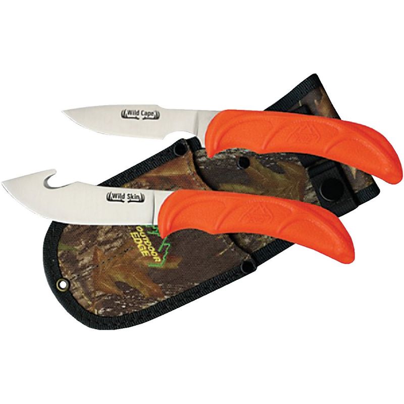 Outdoor Edge Wild Pair Fixed Blade Knife Combo