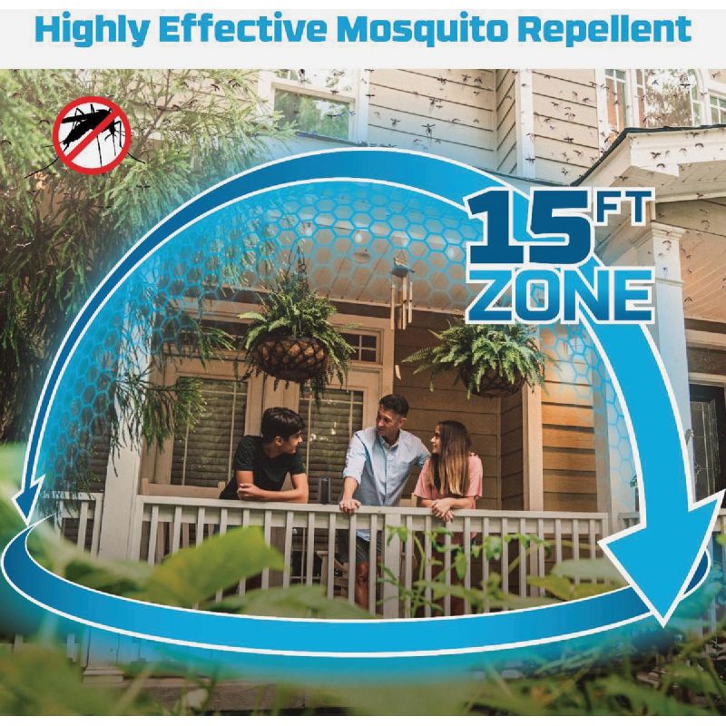 Thermacell Patio Shield Personal Mosquito Repeller Graphite Black
