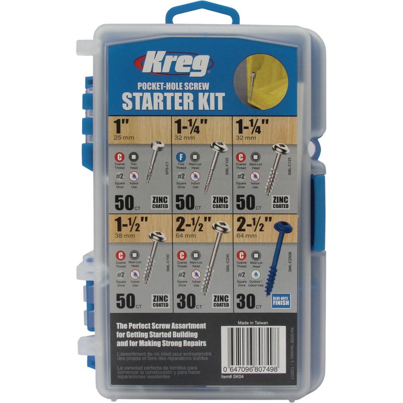Kreg Pocket Hole Screw Starter Kit