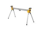 DeWALT DWX723 Miter Saw Stand, 500 lb, 151 in W Stand, 32 in H Stand, Aluminum, Black/Yellow Black/Yellow