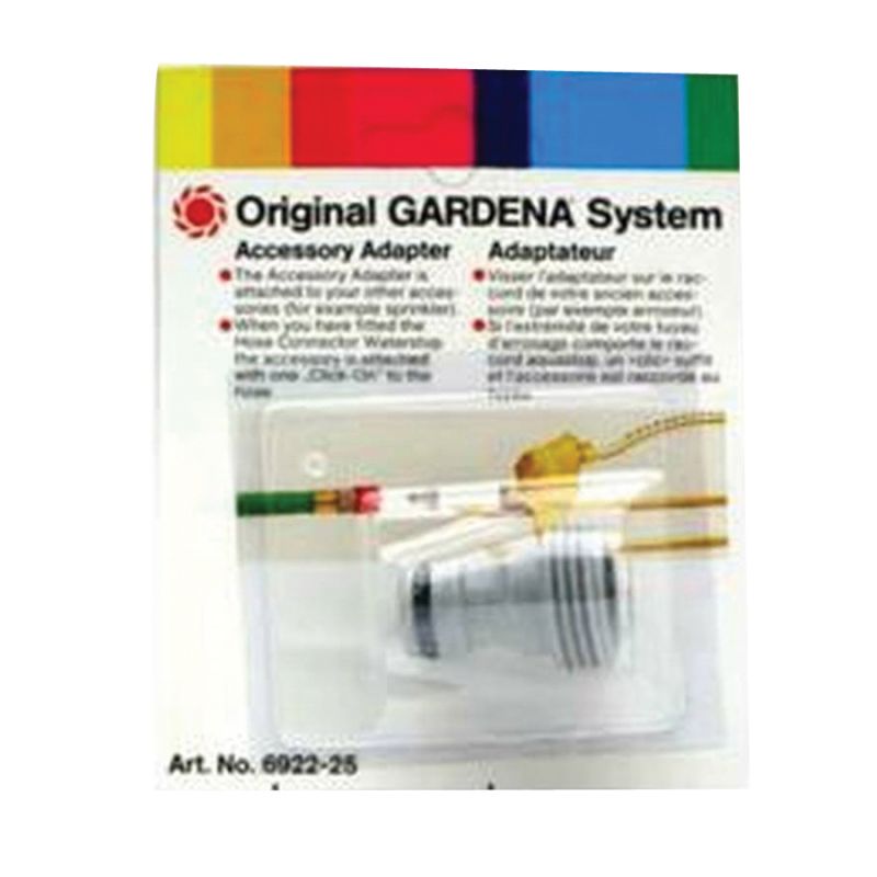Gardena 6922 Hose Adapter, Male Threaded, Plastic