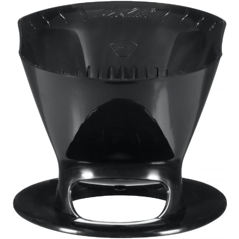 Melitta Pour-Over Coffee Brewer Filter Cone 1 Cup, Black
