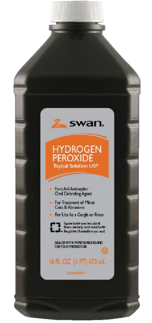Swan Hydrogen Peroxide Topical Solution, 16 oz