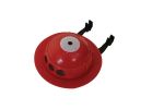 Korky 2023FR Toilet Flapper, Rubber, Red Red
