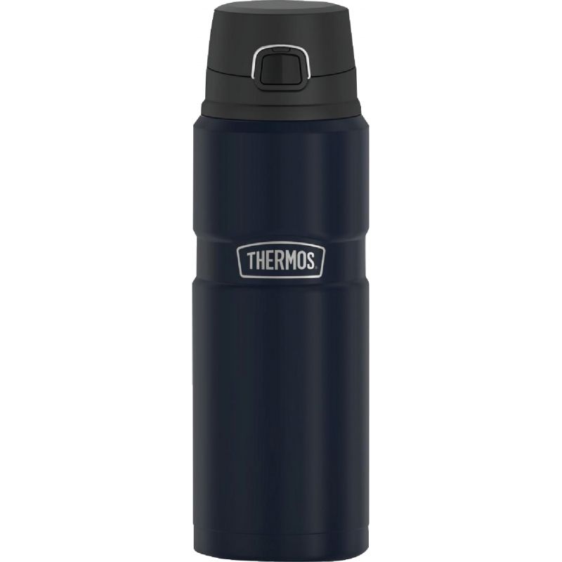 Thermos Stainless King Insulated Vacuum Bottle 24 Oz., Matte Blue