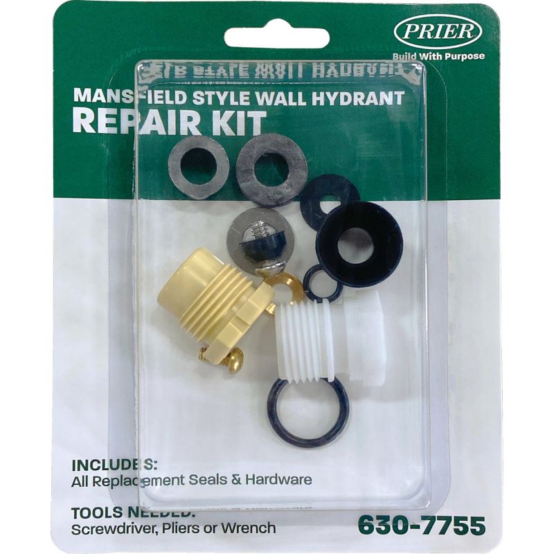 Prier Mansfield Style Service Parts Kit for Model No. 378/578 Series Wall Hydrants