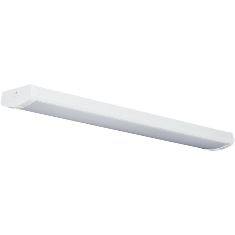 Color Temperature Selectable LED Wraparound Ceiling Light Fixture White