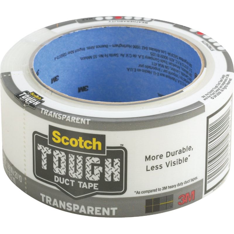 Scotch Tough Transparent Duct Tape Clear
