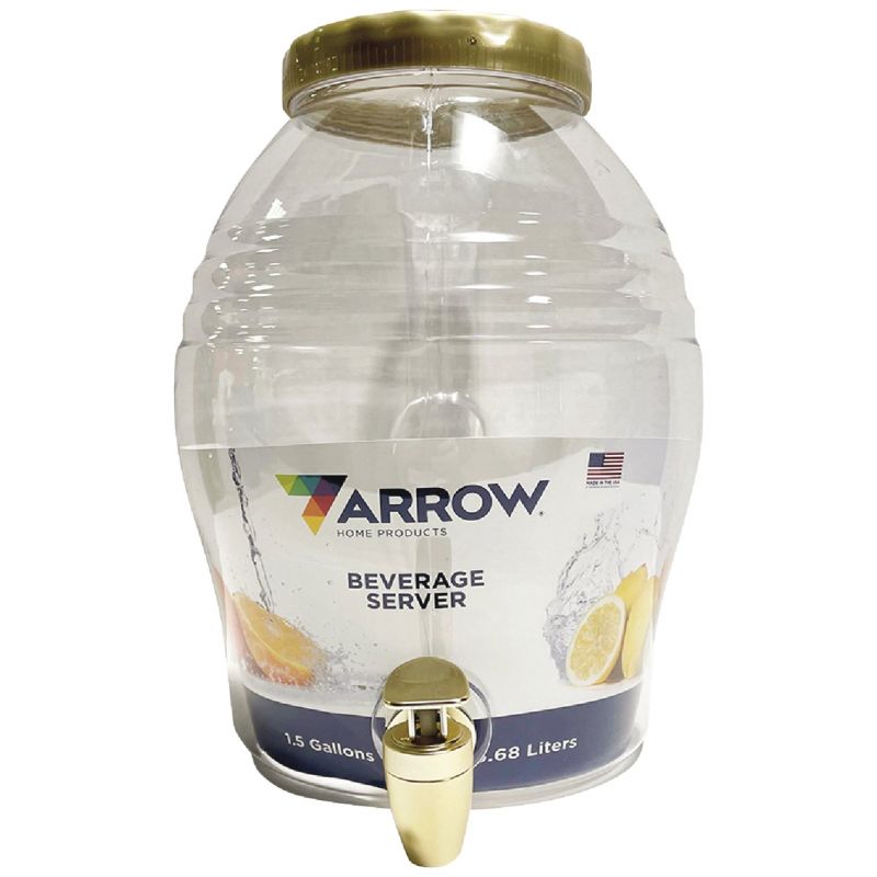 Buy Arrow Beverage Pitcher with Spout 1.5 Gal., Clear