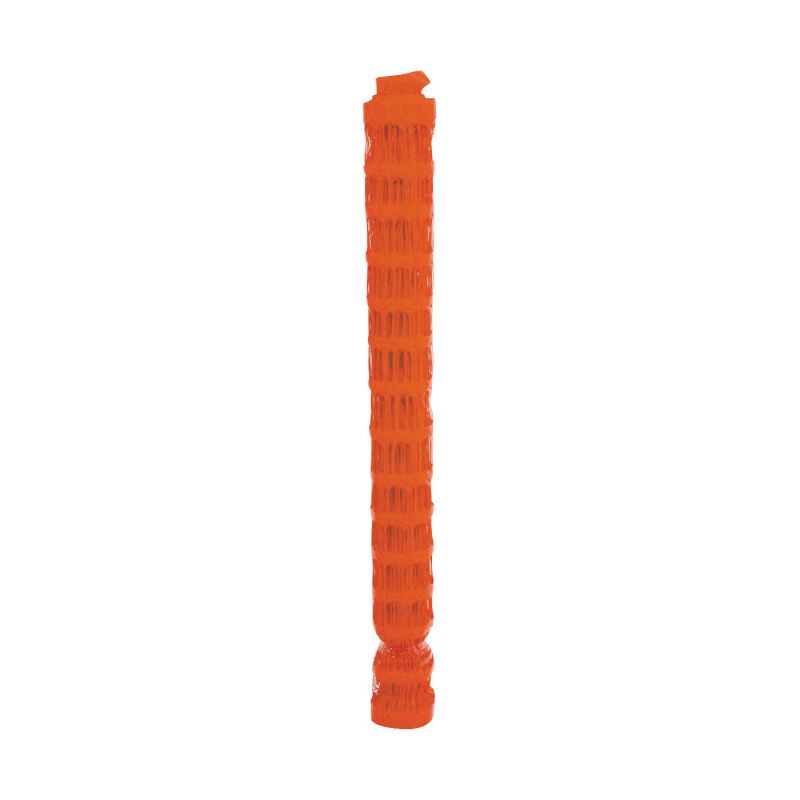 Mutual Industries 14993-50 Safety Fence, 50 ft L, 3-1/4 x 3 in Mesh, Plastic, Orange Orange