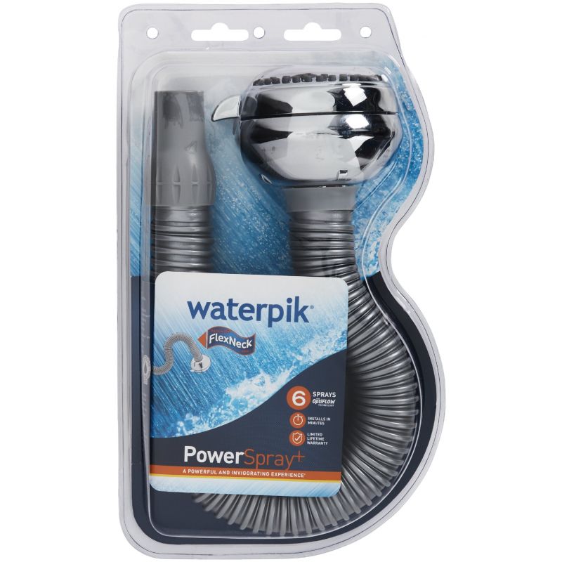 Waterpik Flex 6-Spray 1.8 GPM Fixed Showerhead