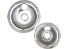 Range Kleen Style B 2-Pack 6 In. And 8 In. Drip Pan Style B
