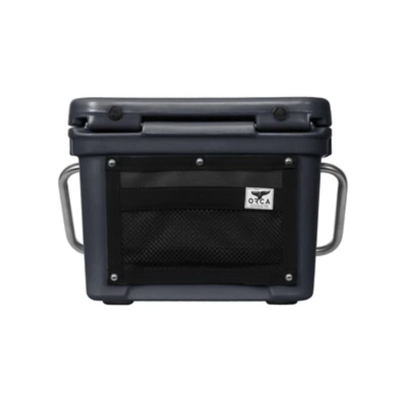 Orca ORCCH020 Cooler, 20 qt Cooler, Plastic, Charcoal, 10 days Ice Retention Charcoal