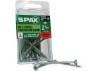 SPAX Flat Head Unidrive Zinc Steel Wood Screws #8