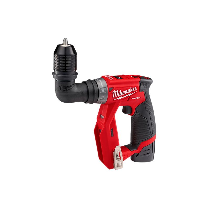 Milwaukee 2505-22 Drill/Driver Kit, Battery Included, 12 V, 3/8 in Chuck, Keyless Chuck