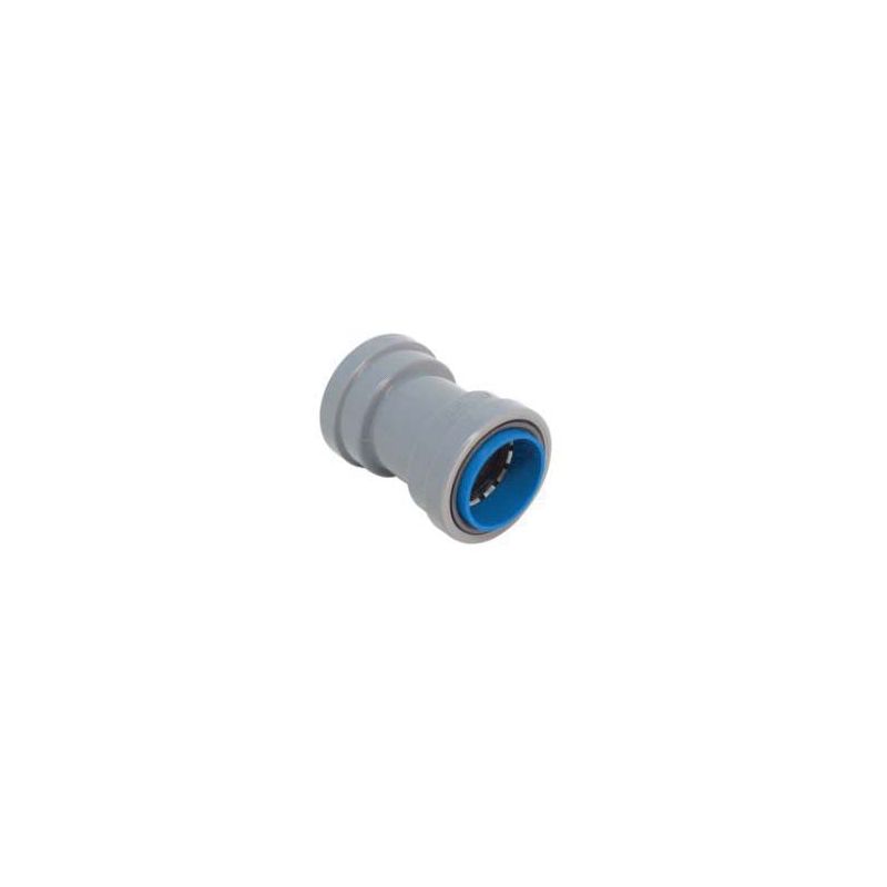 Southwire SIMPush 65083401 Conduit Coupling, 1/2 in Push-In, 1.41 in Dia, 2.32 in L, PVC