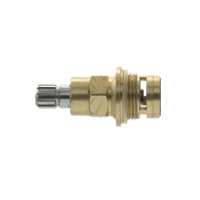 Danco 16110E Hot/Cold Stem, Brass, 1.95 in L, For: Price Pfister Kitchen and Bathroom Faucets
