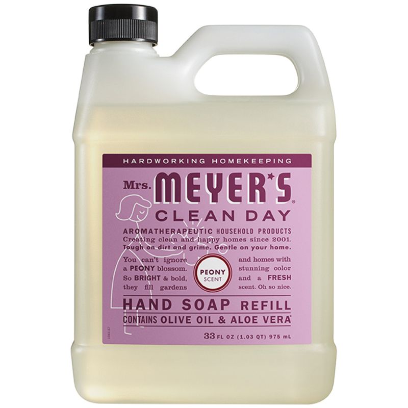 Mrs. Meyer&#039;s 11404 Hand Soap Refill, Liquid, 33 fl-oz