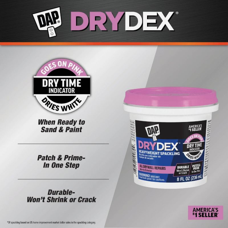 DAP Drydex Spackling White, 1 Qt.