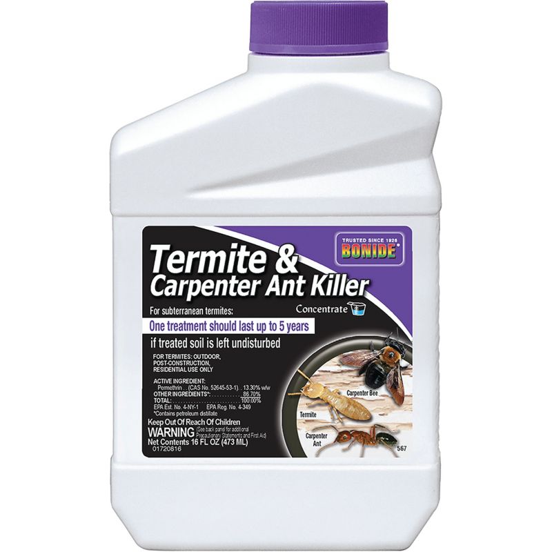 Bonide Outdoor Termite &amp; Carpenter Ant Killer 16 Oz., Pourable